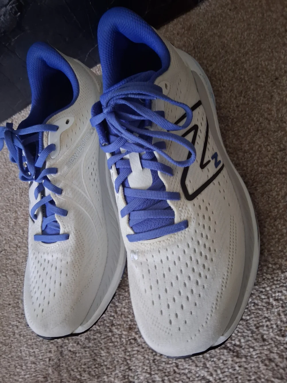 New Balance Fresh Foam X 860 v12 Men's Size 10 White Blue Stability Shoes - Picture 6 of 6
